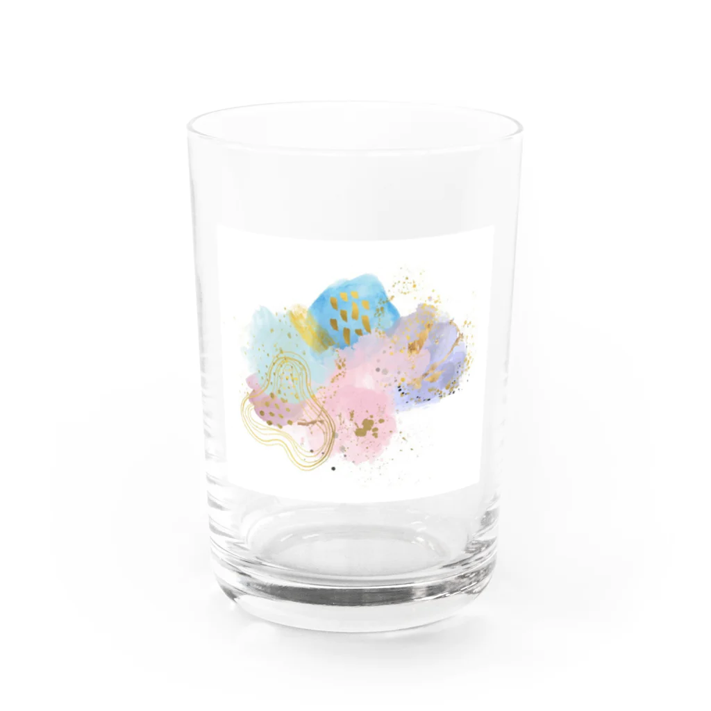 u+のla créativité Water Glass :front