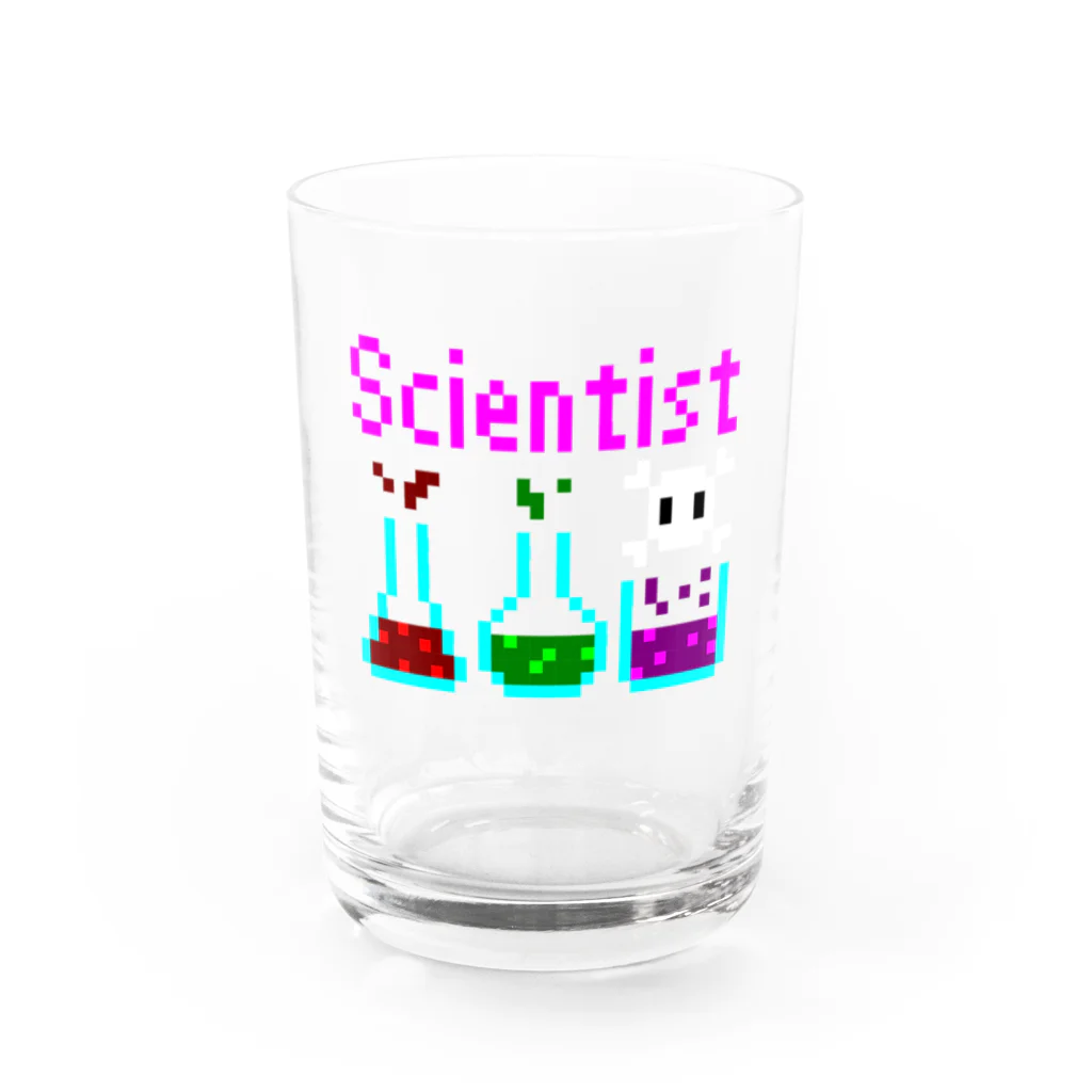 ナチュラルサトシのめへのScientist Water Glass :front