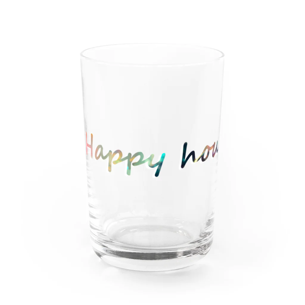 iMari_plusのHappy hour グラス前面