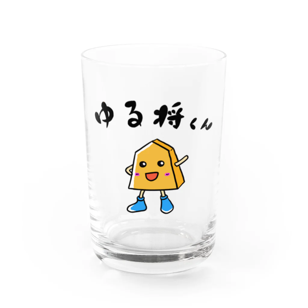 いびけんのゆる将くん Water Glass :front