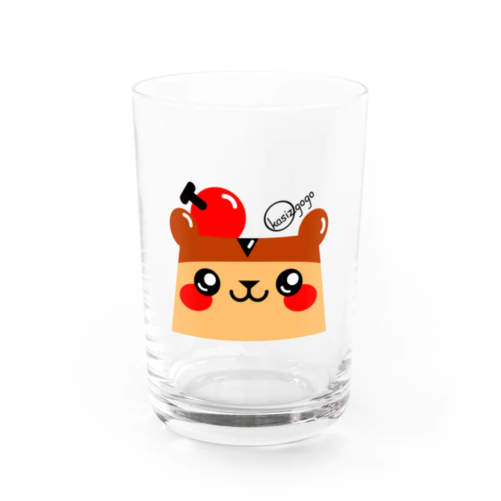 okasizgogoのプリンハムスター Water Glass :front