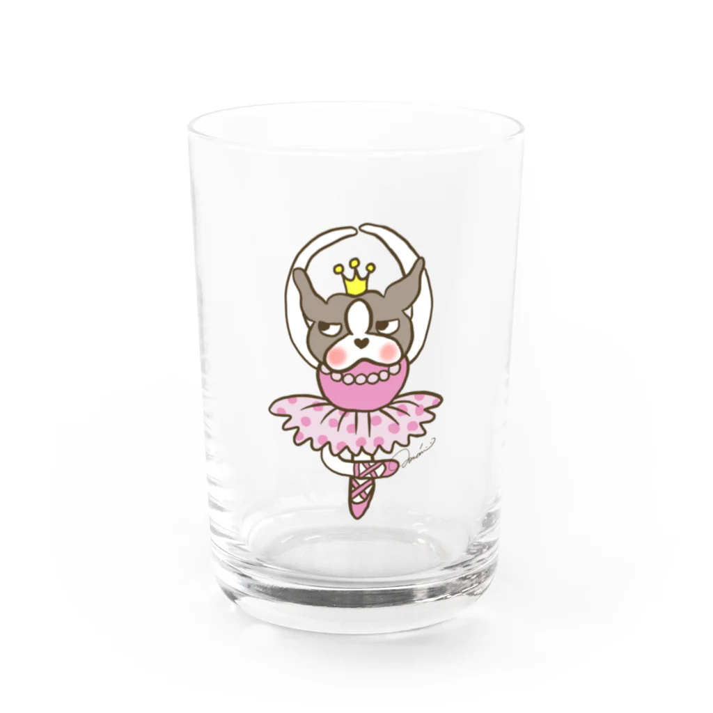 GORGO♡のゴルゴ♡バレリーナ Water Glass :front