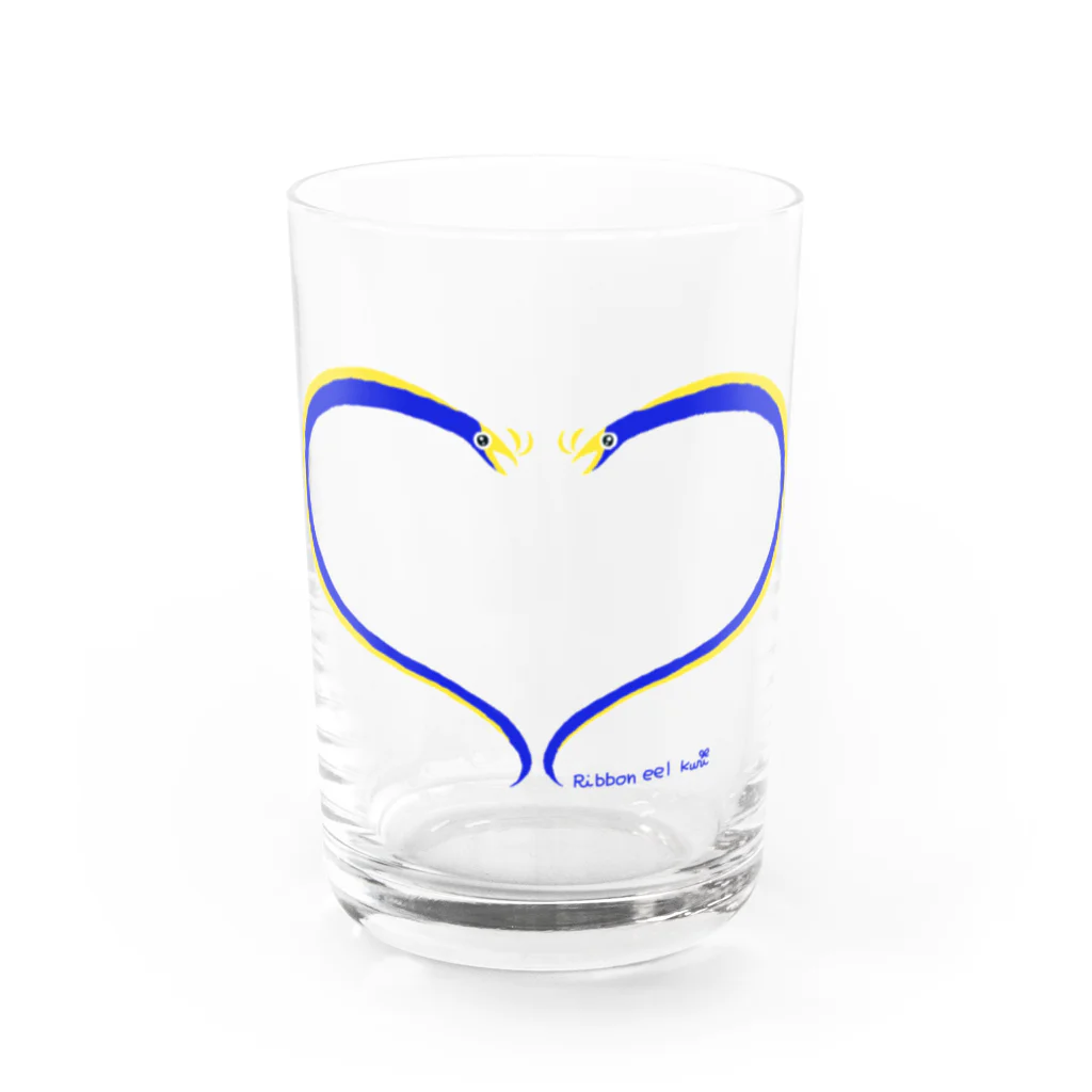 栗坊屋のハナヒゲウツボ Water Glass :front