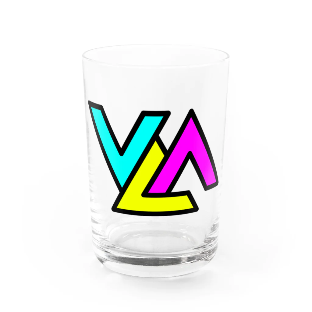 STRAIGHT_CURVEのVLA-LOGO-ITEM (COLOR) グラス前面
