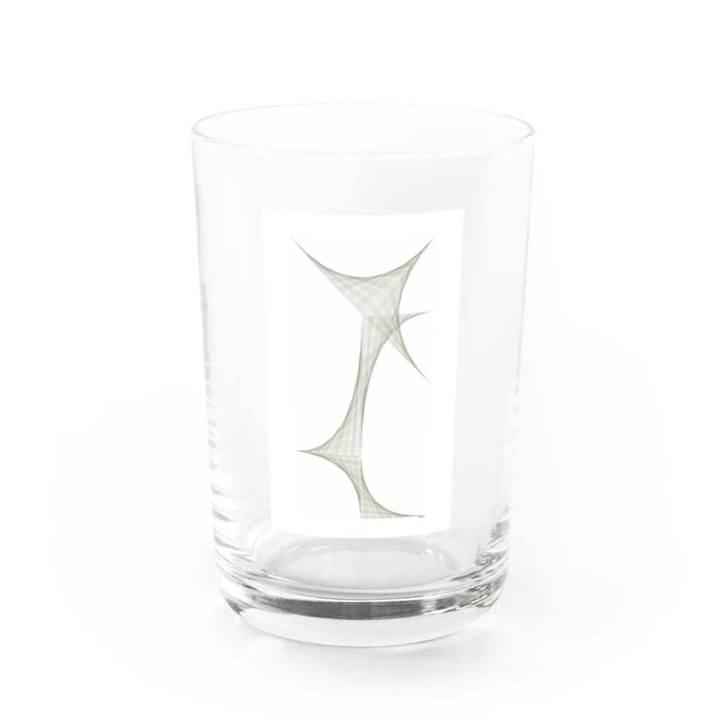 nokkccaの./Wires - 1 "pattern" Water Glass :front