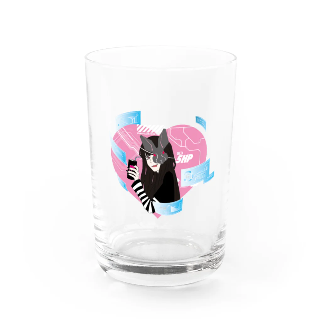 napocha_のホス狂パンク Water Glass :front