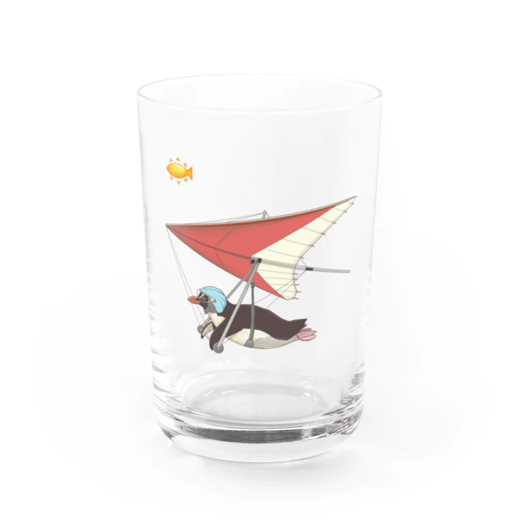 Icchy ぺものづくりのハンググライダー Water Glass :front
