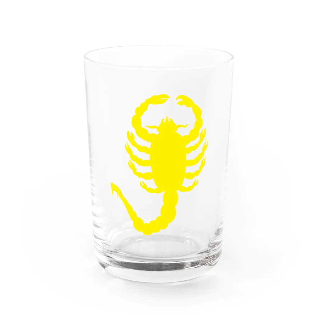 stereovisionのサソリ Water Glass :front