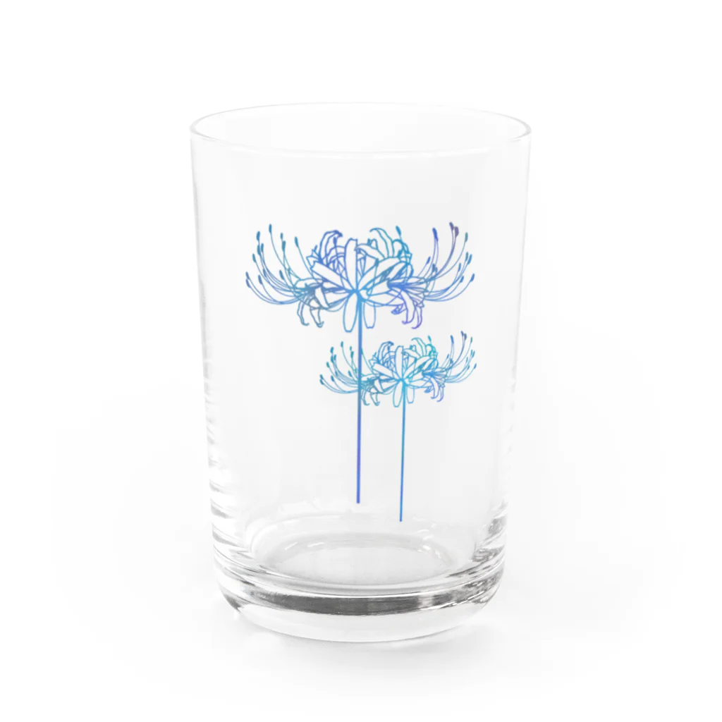 綾錦工房 りこりすの曼珠沙華 【月光】 Water Glass :front