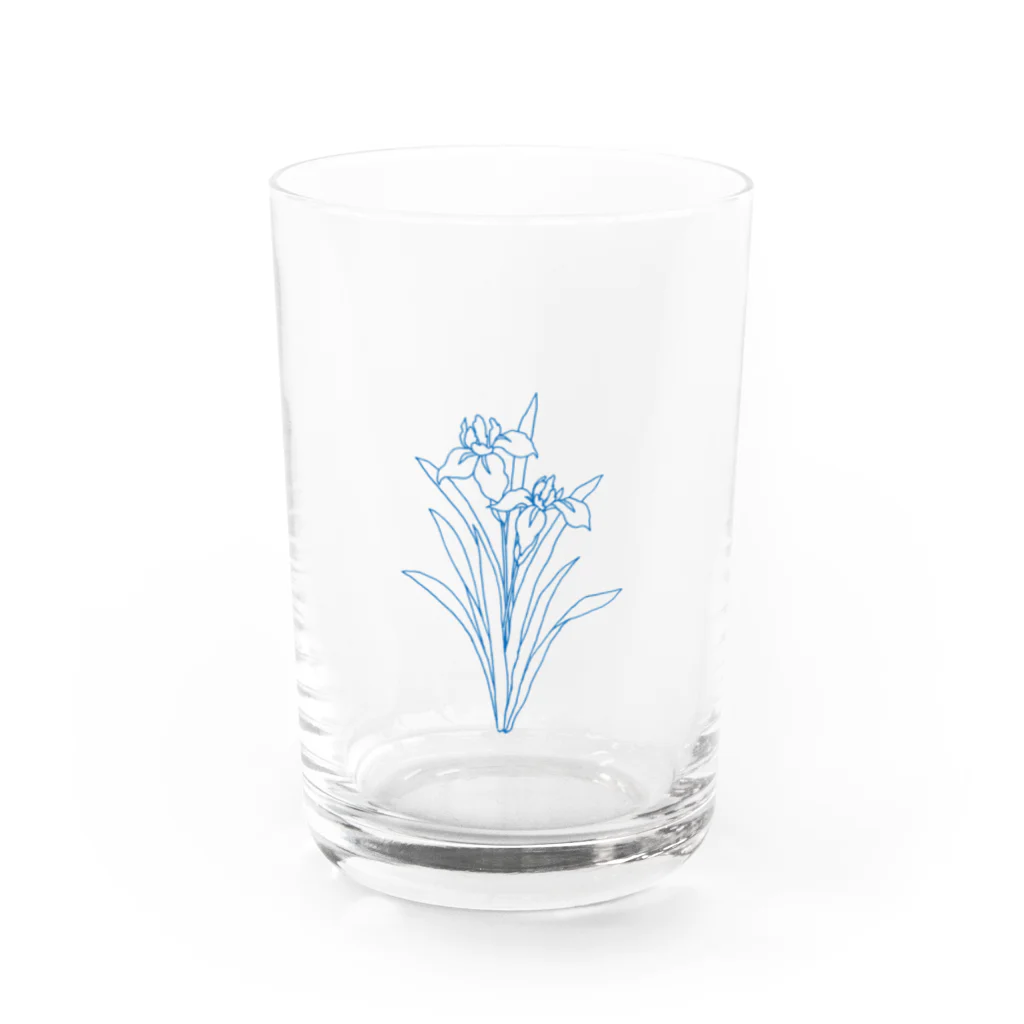 kyokokabashimaの-杜若-kakitsubata Water Glass :front