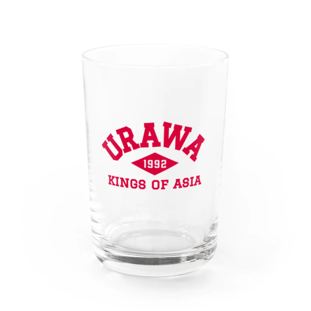 ギャラン浦和のURAWA KINGS OF ASIA カレッジロゴ RD household goods グラス前面