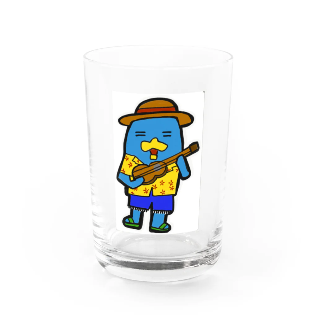 SheepDesignのジョ兄(ジョニイ) Water Glass :front