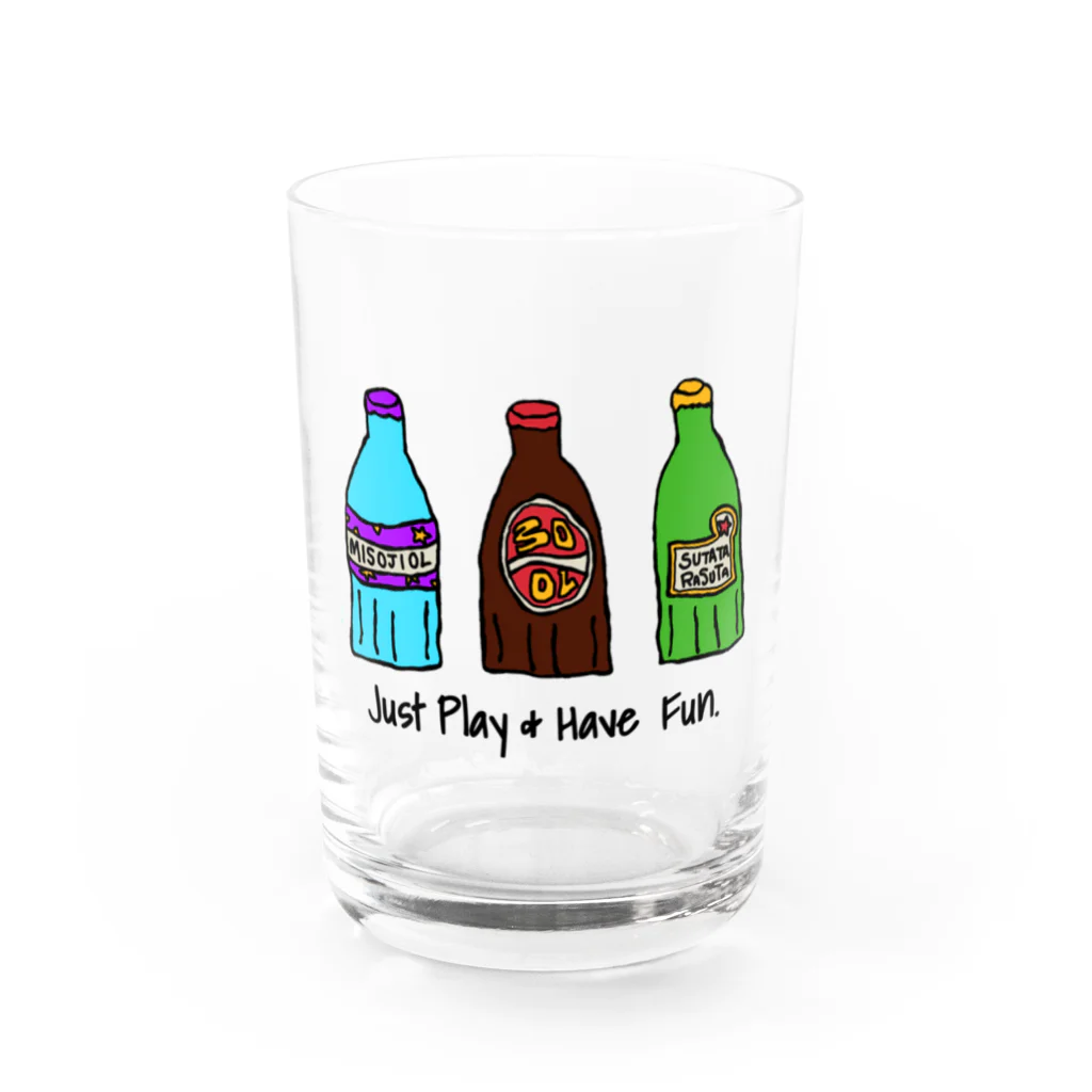 3OOLのJust play & Have fun Water Glass :front