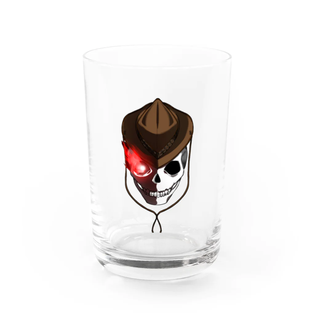 Mr.Boneman Official ShopのMr.Boneman@タマシイヲモヤセ Water Glass :front