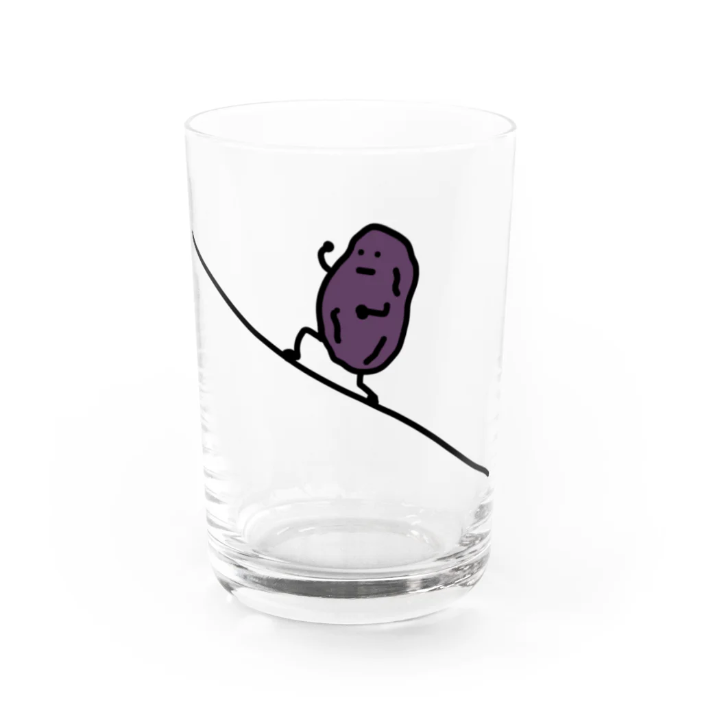 ＋Whimsyのズンズンレーズン Water Glass :front