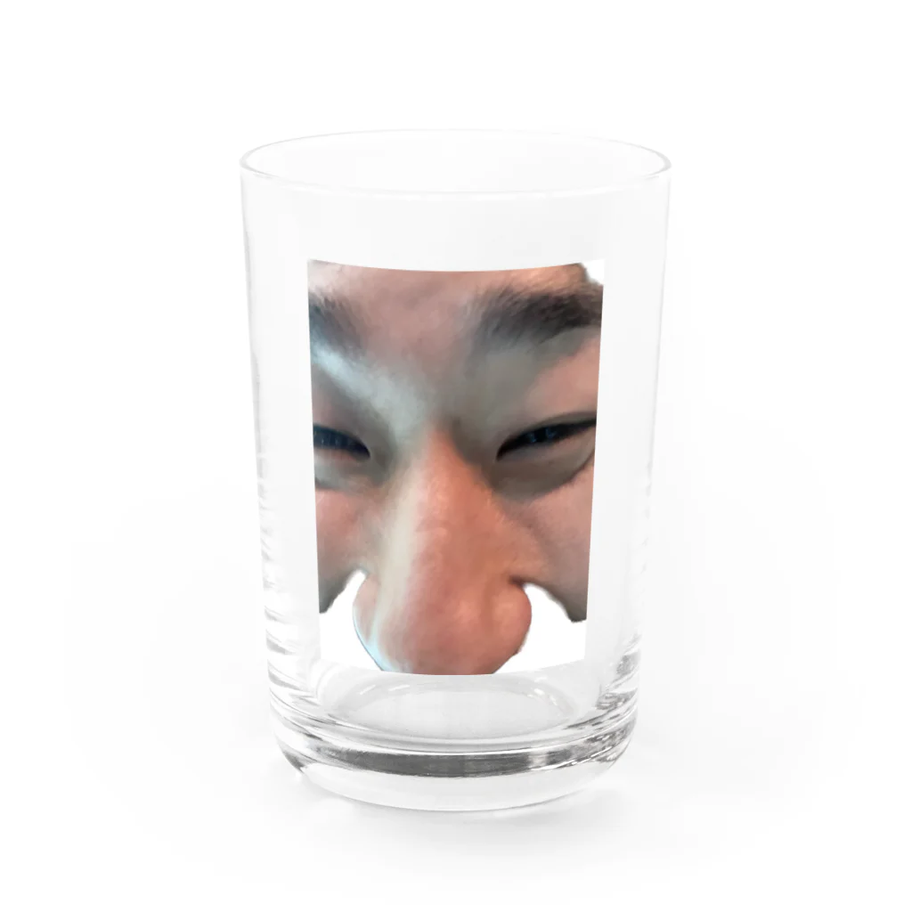 フレンドリーショップの鼻男 Water Glass :front