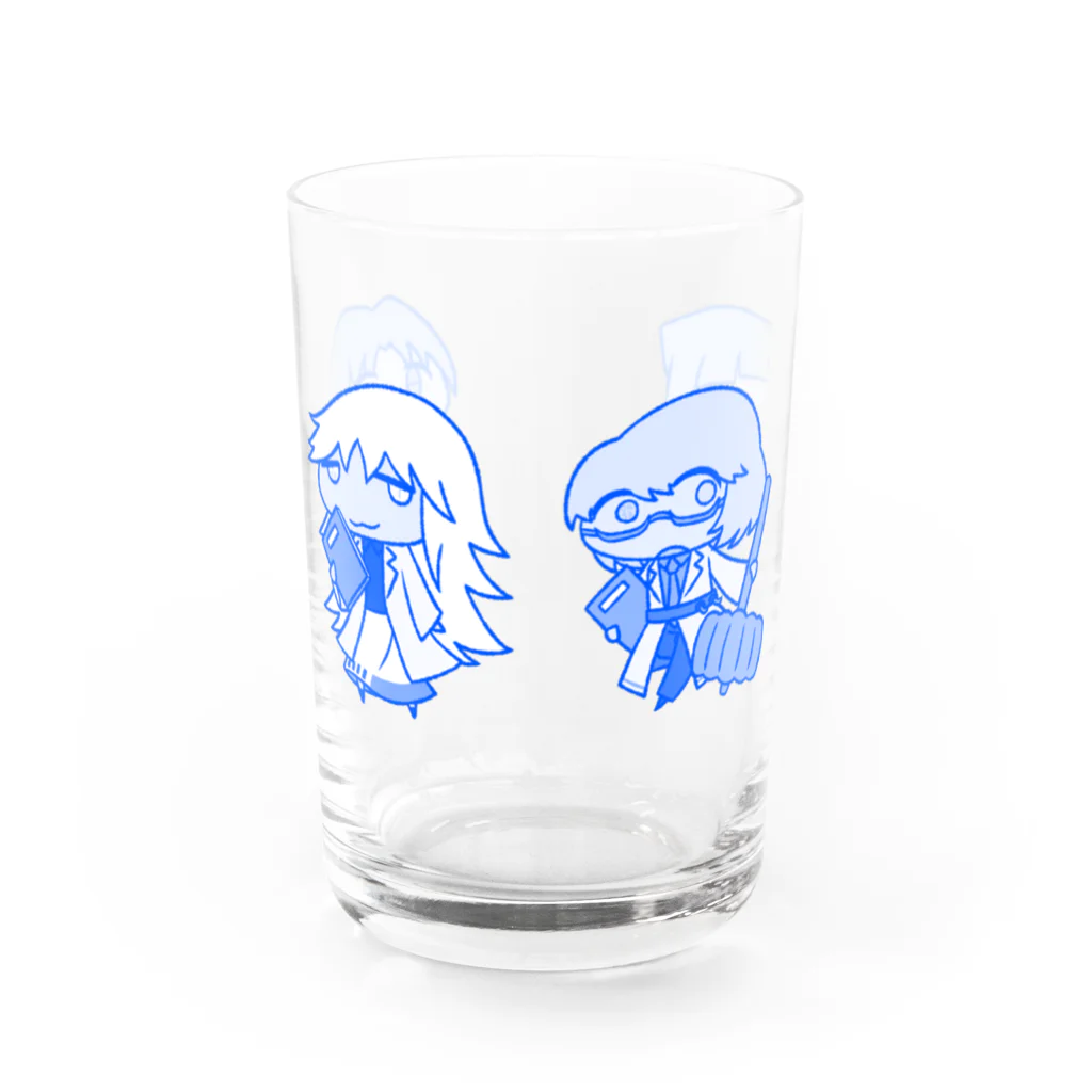 人潟るけ🖌🐟ほぼ毎日ショート動画投稿中の向精神薬擬人化ドクターガラスコップ Water Glass :front