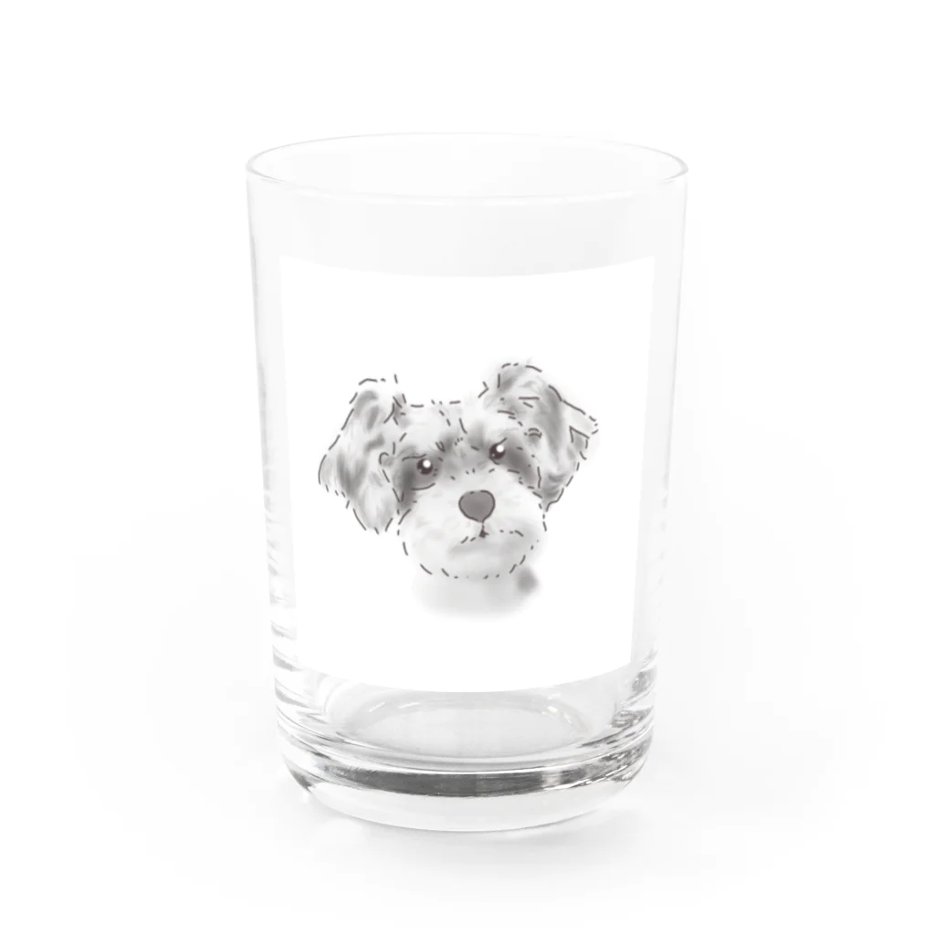 94の庭のみにしゅなろーちゃん Water Glass :front