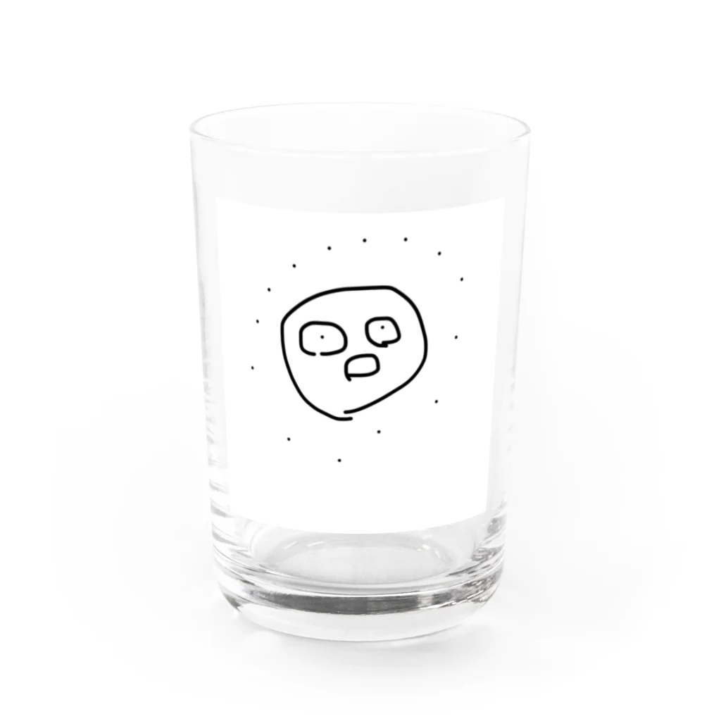 ヌエバルスのまるのこてんてん Water Glass :front