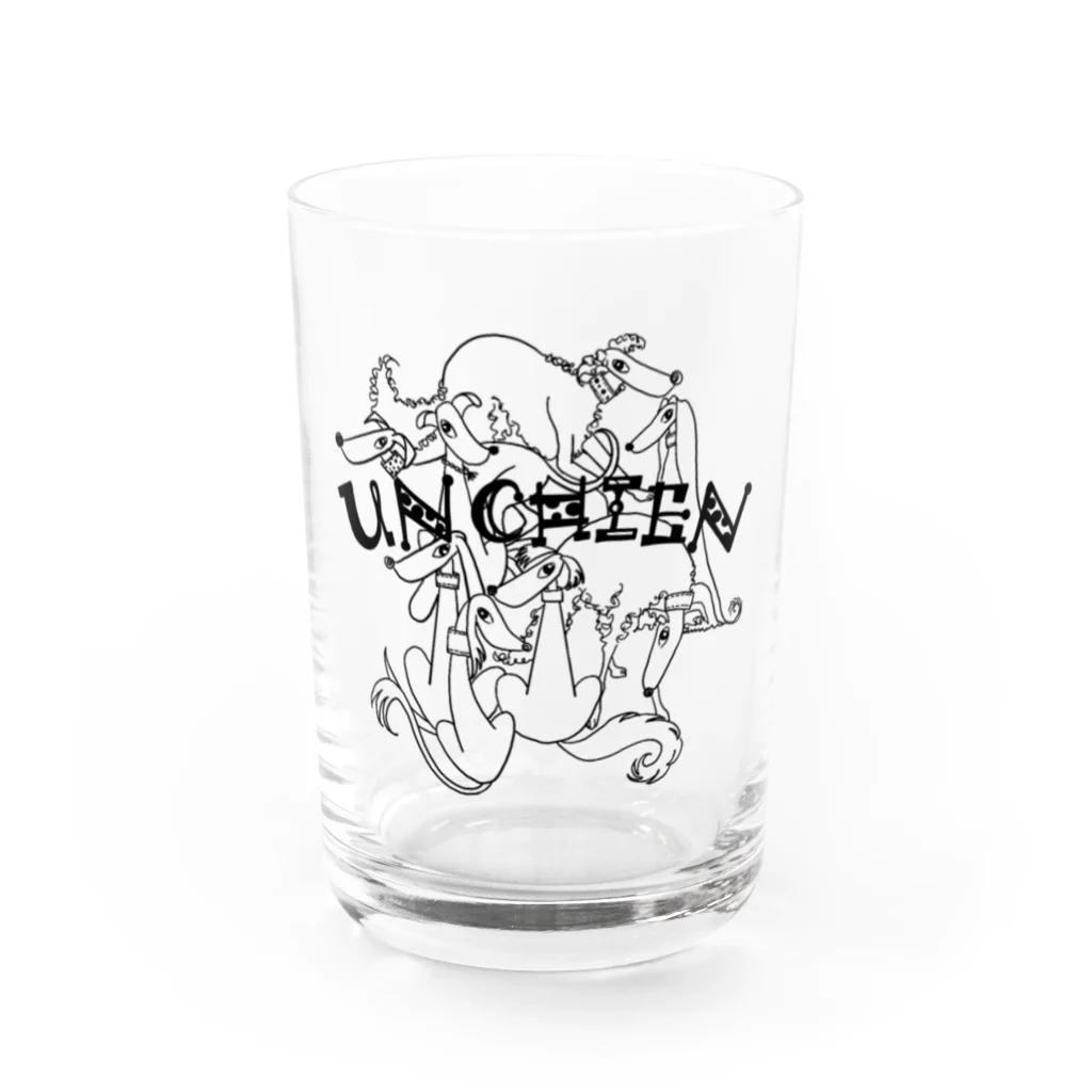 UnchienのUn chien グラス前面