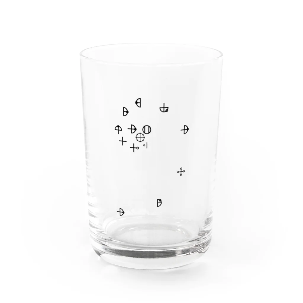 Bathplusのエネルギーアート Water Glass :front