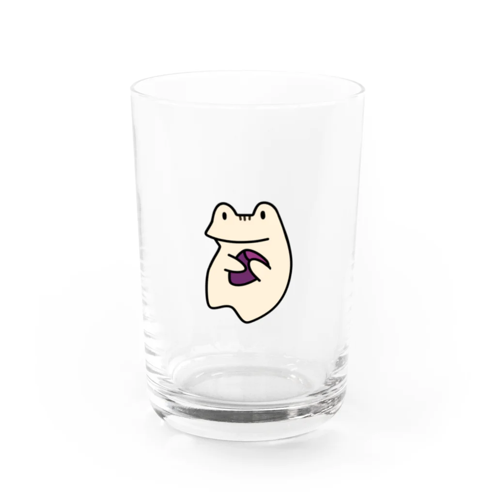 ロバート・紅イモの紅イモが大事すぎるロバート Water Glass :front