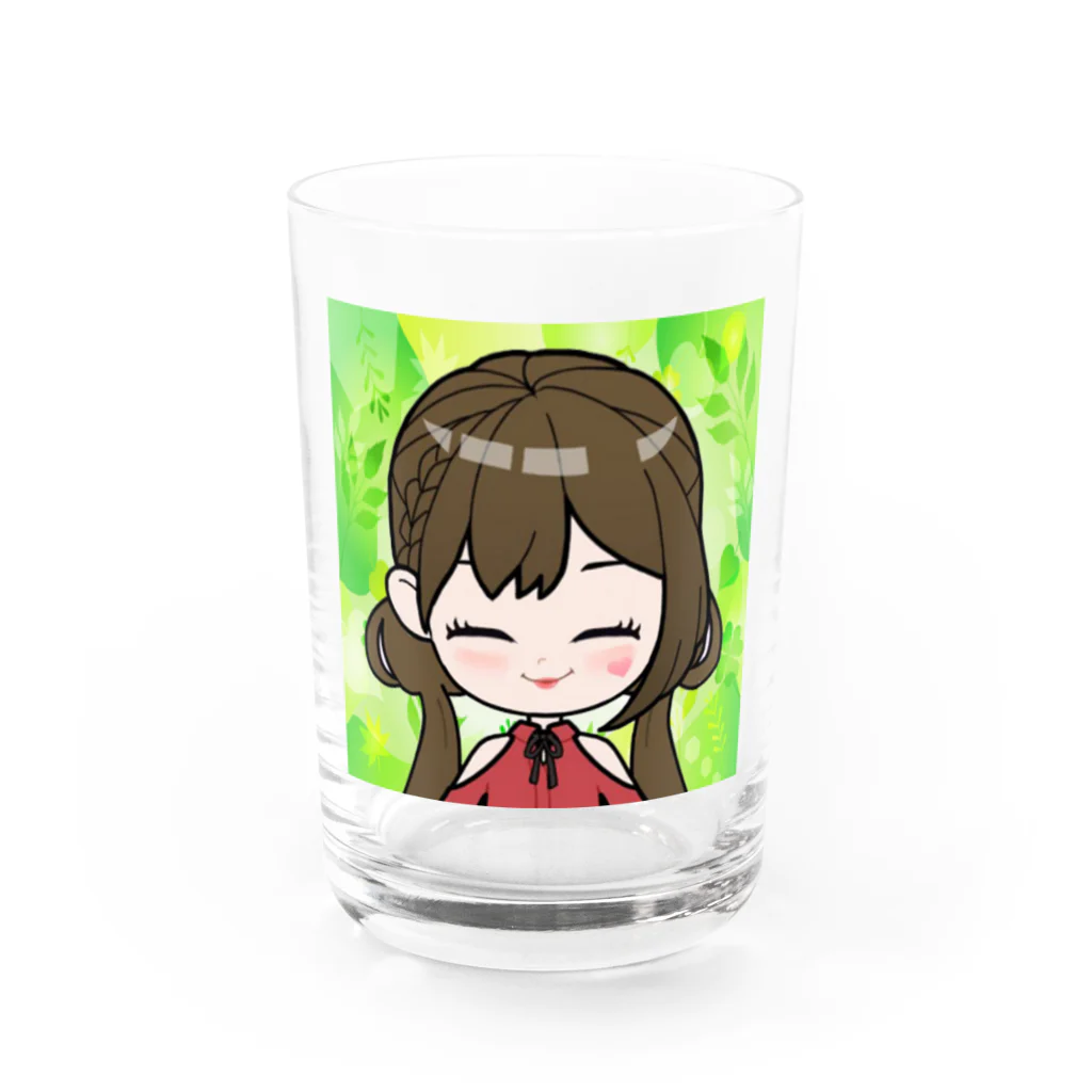 cyoko_630のチョコ１ Water Glass :front