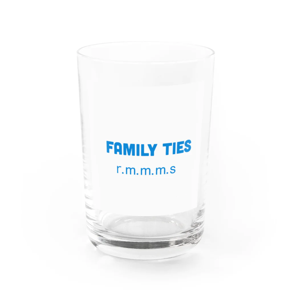 family tiesのfamily ties Water Glass :front