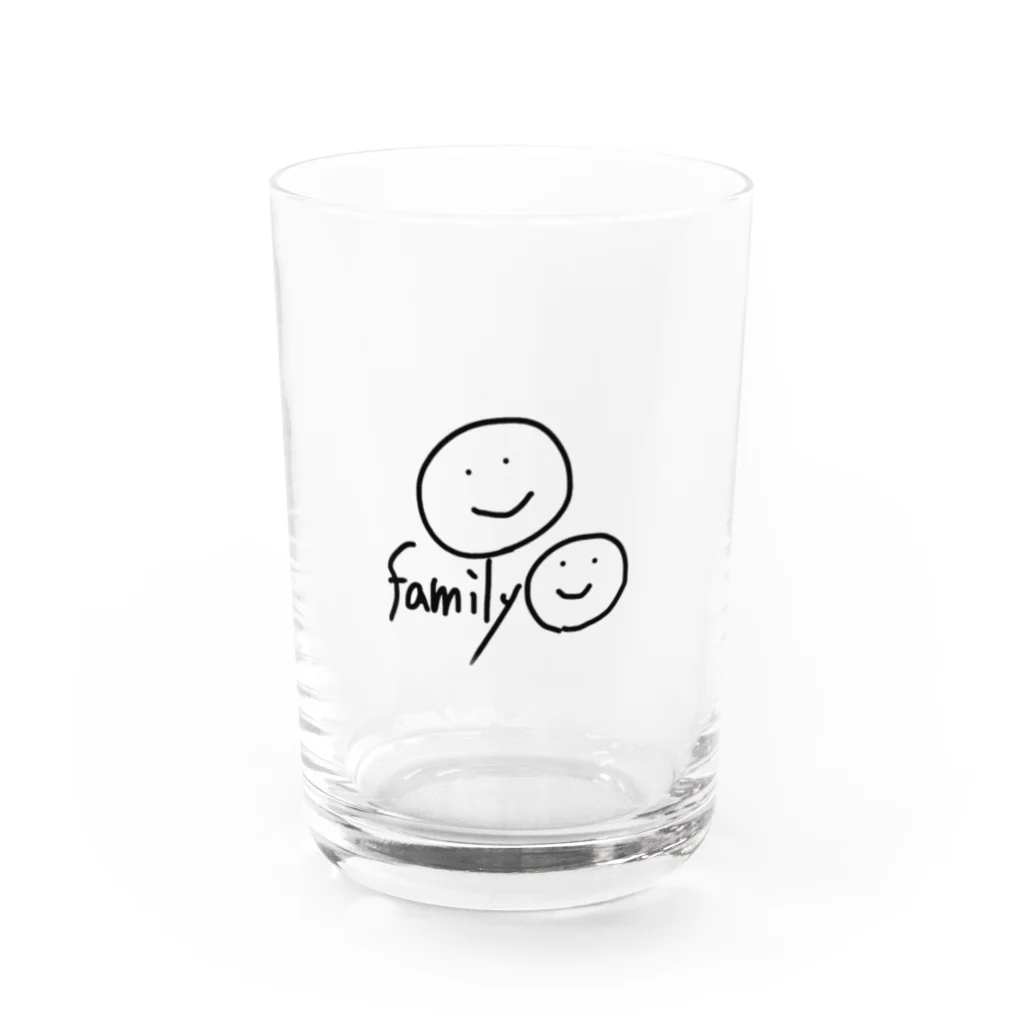 和澄のどんな形だってファミリー Water Glass :front