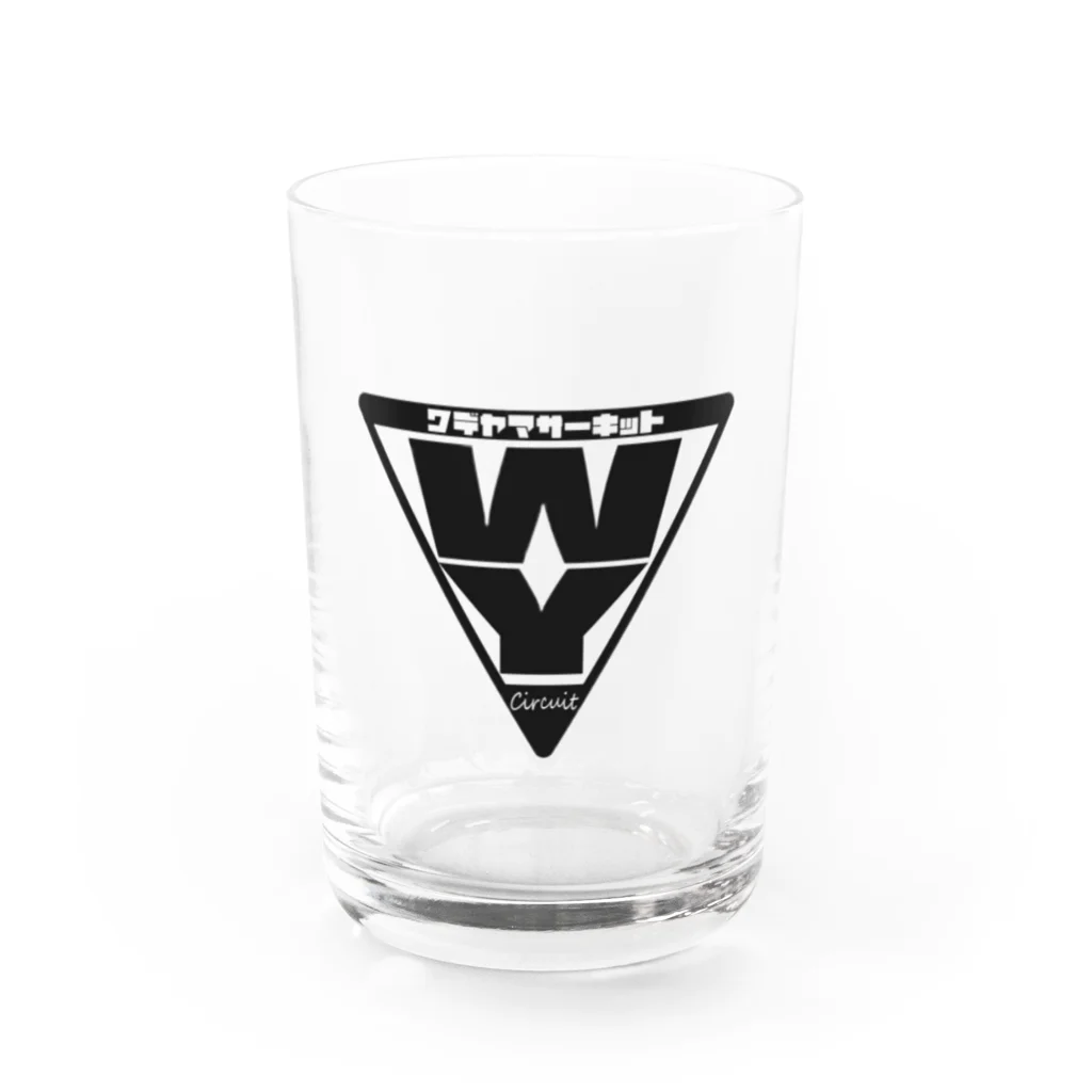 Yコンセプトのワデヤマくん Water Glass :front