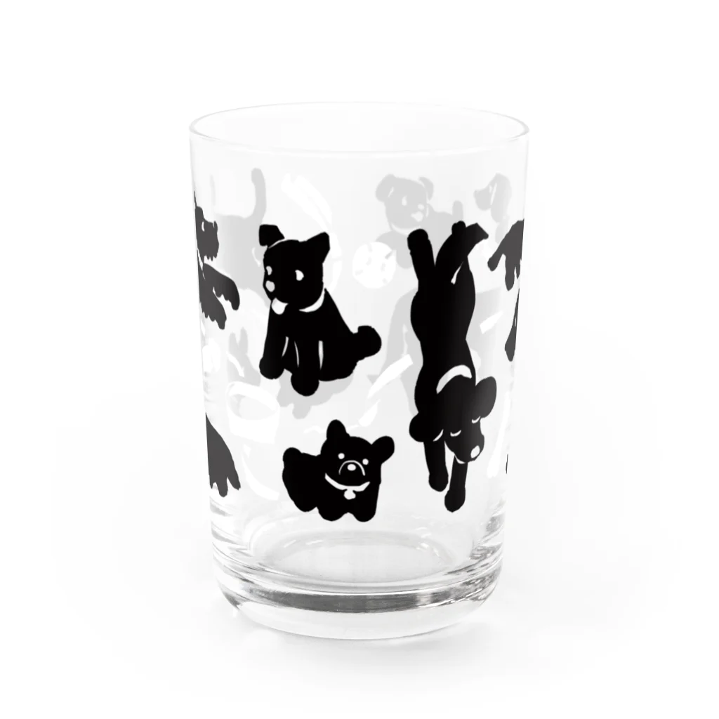 太田麻衣子のDogs Water Glass :front