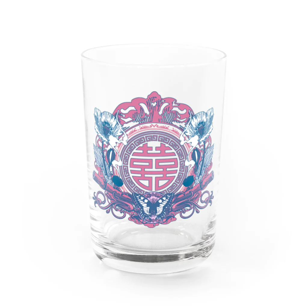 中華呪術堂（チャイナマジックホール）の幻想阿片中華紋 Water Glass :front