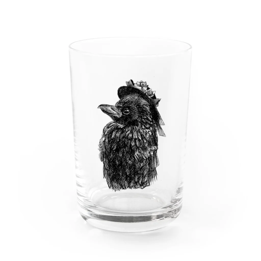 空色の猫-Solairononekoの子ガラス Water Glass :front