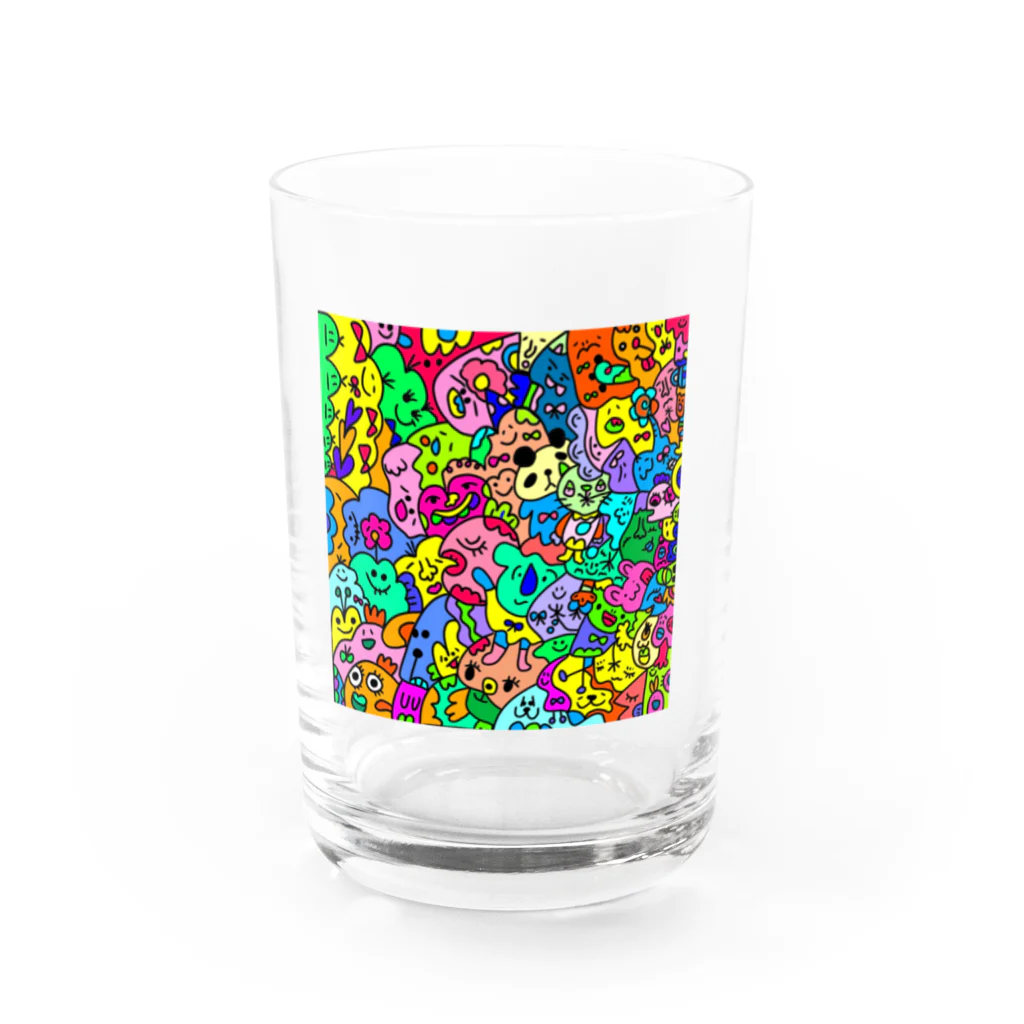 かなぴのお店のウチュウジン　ニンジン Water Glass :front