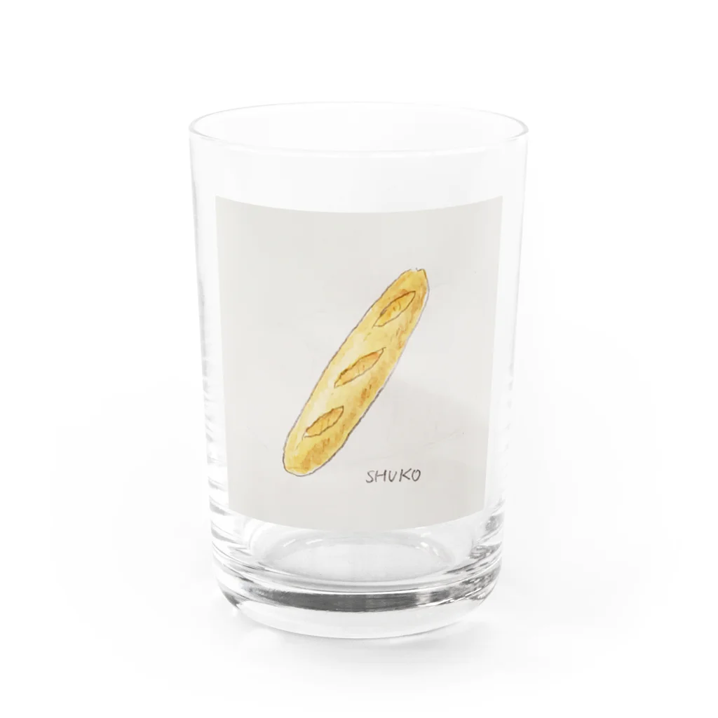 illustratorSHUKOのバゲット Water Glass :front