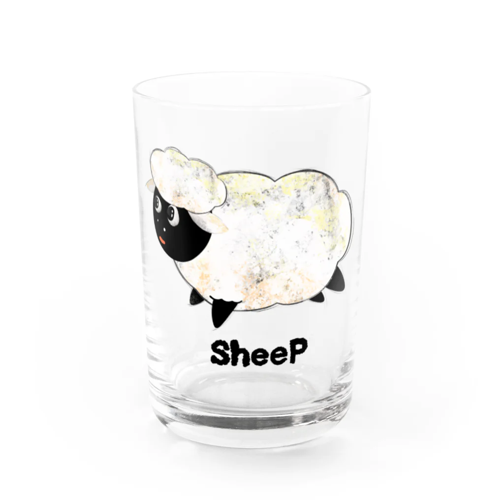 Hey! Kids KidsのCute sheep Liam Fitzpatrick  Water Glass :front