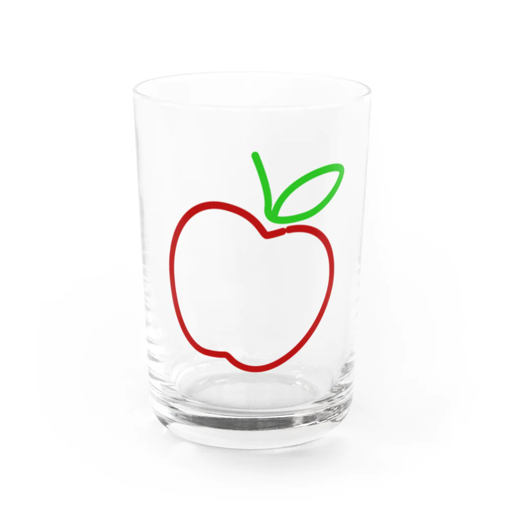 DRIPPEDのAPPLE-りんご- Water Glass :front