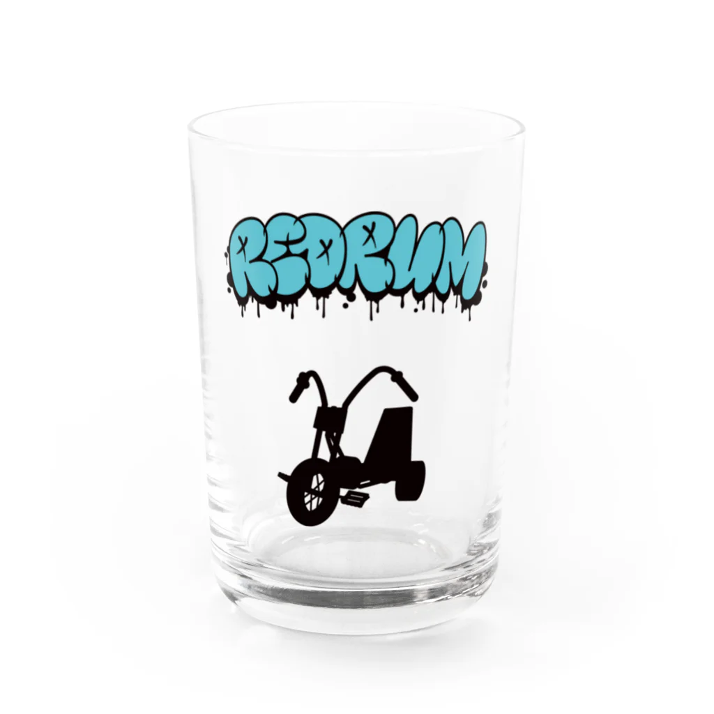 stereovisionのREDRUM（スローアップ） Water Glass :front