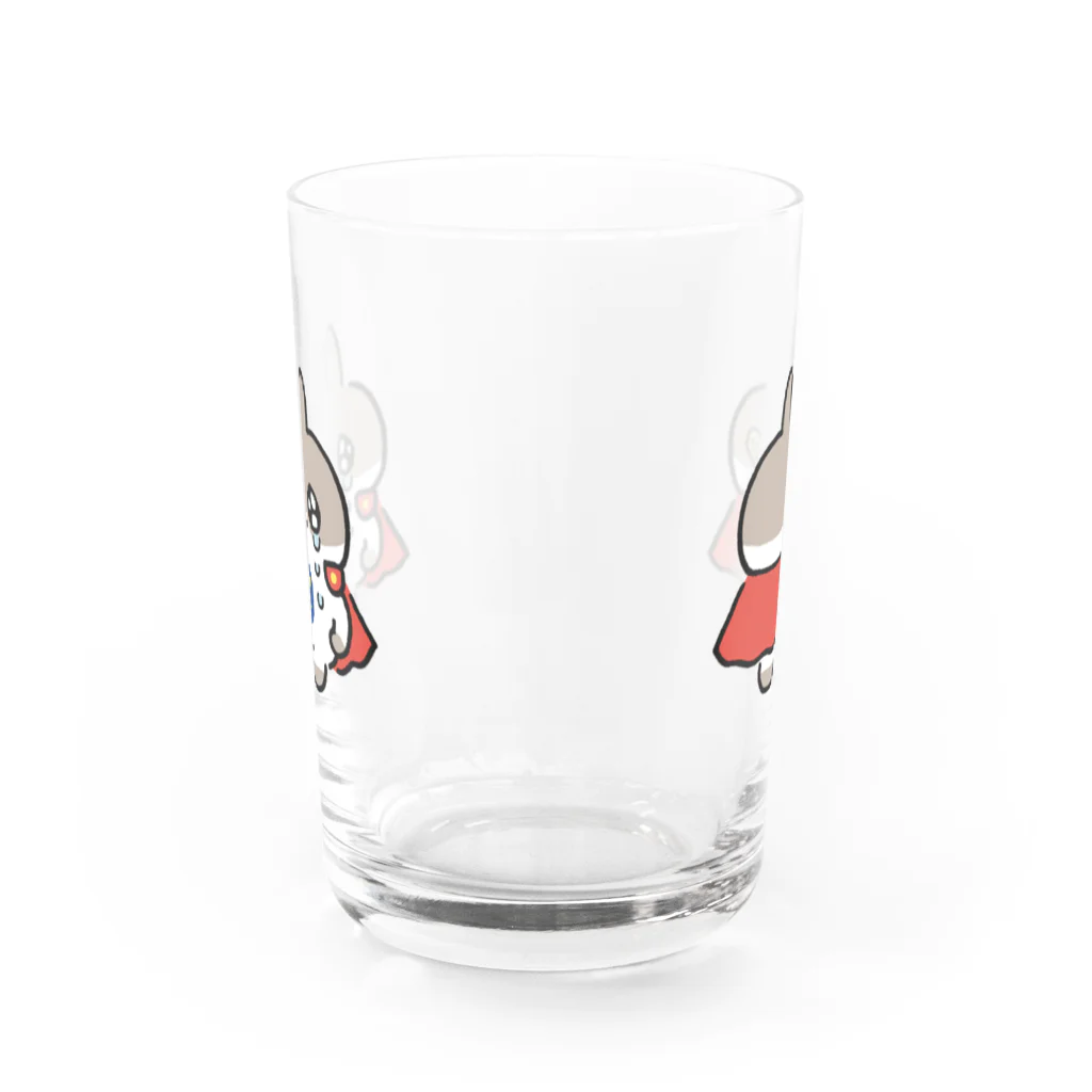 mindwaveincのだっとちゃん(あたまイテテ) Water Glass :front