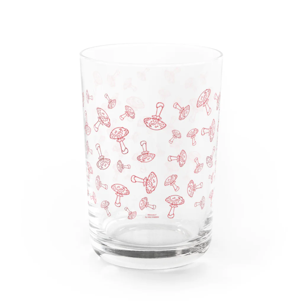 HAL10WEENの86kinoko*aka.L Water Glass :front