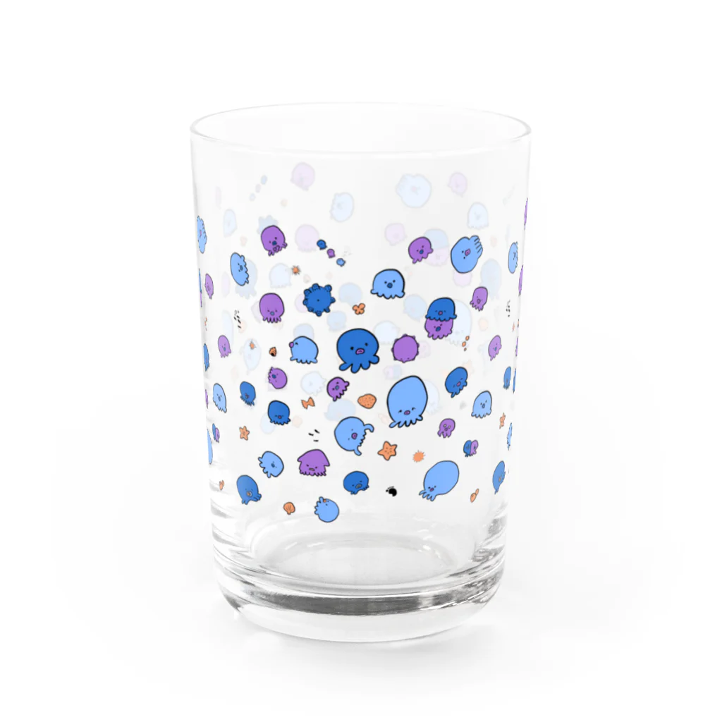 もいたすのたこちゃん Water Glass :front