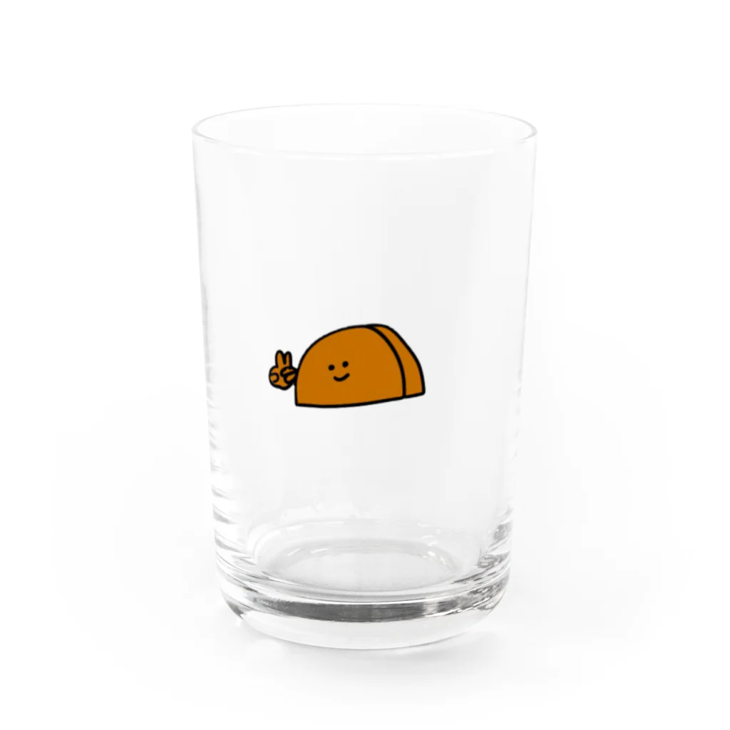 丸タ田中青果の漬物野郎 辛子大根くん Water Glass :front