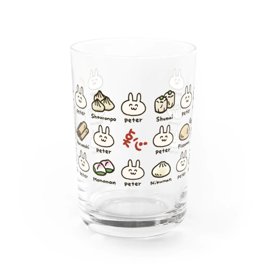 ononki_nonkiのペーターと点心 Water Glass :front