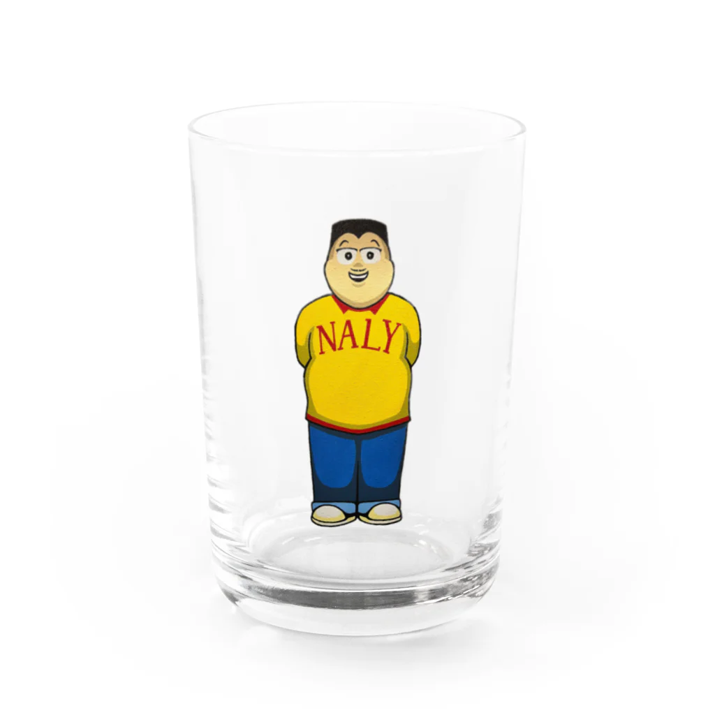 TACOSYALOW248laのNALY Boy Water Glass :front