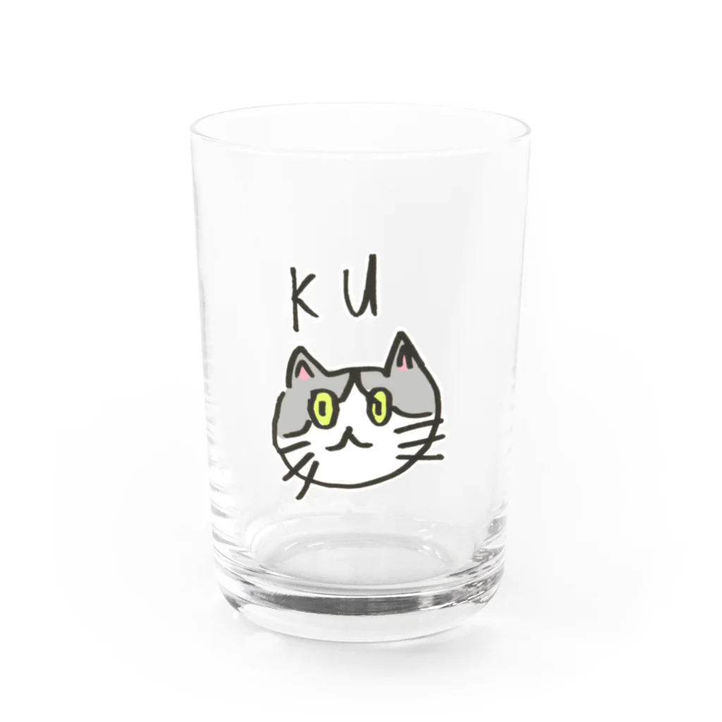 sekonao2の猫のくうすけ  Water Glass :front