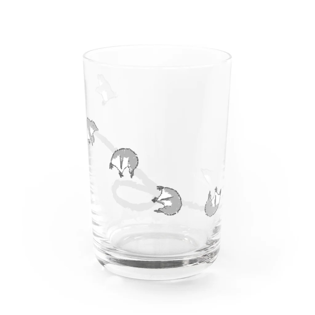 oyu♪のでんぐりペンギン Water Glass :front