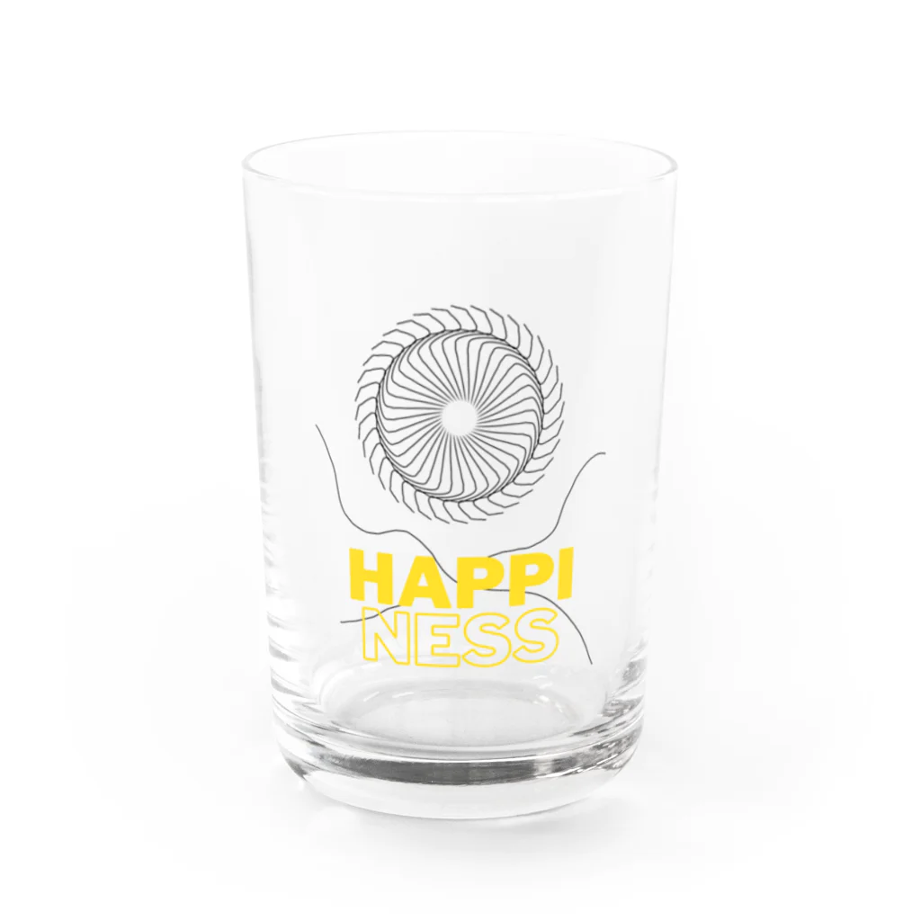 Future Starry SkyのHappiness Water Glass :front