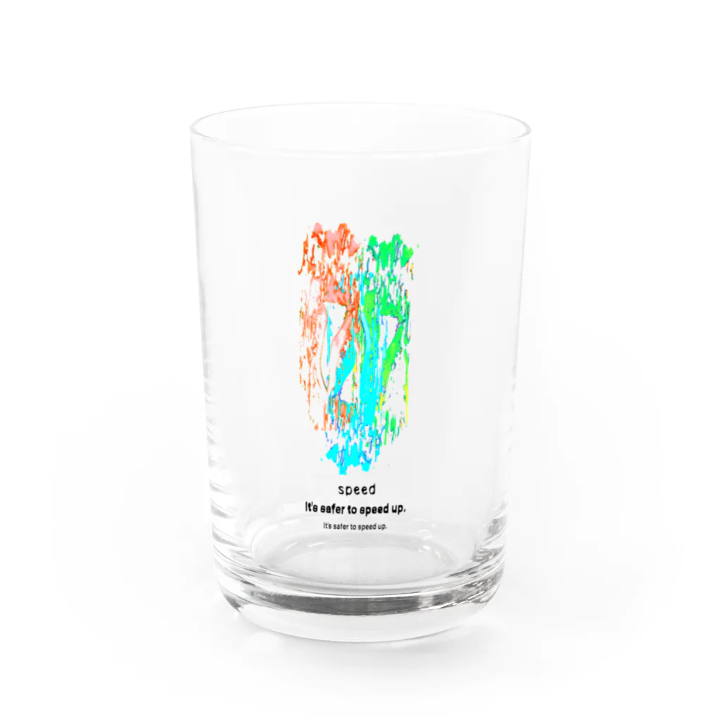 BAMBINERDSのspeed Water Glass :front