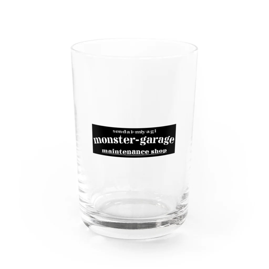 mabbossのメンテナンスショップby monster garage Water Glass :front