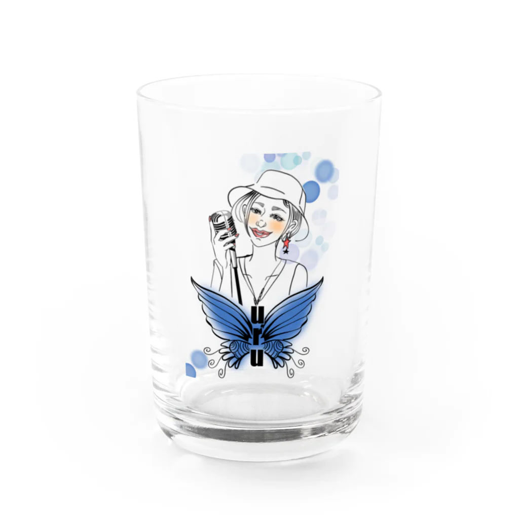 🫧🦋uru🎙ぅʓ👠💕の🫧🦋uru🎙ぅʓ👠💕クッション Water Glass :front